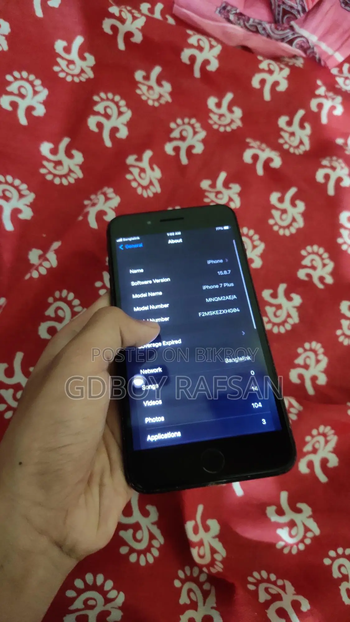 Apple iPhone 7 Plus 32 GB Black