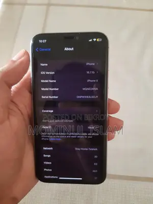 Apple iPhone X 256 (Used)