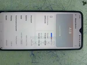 OPPO A18 4+4 / 128 (Used)