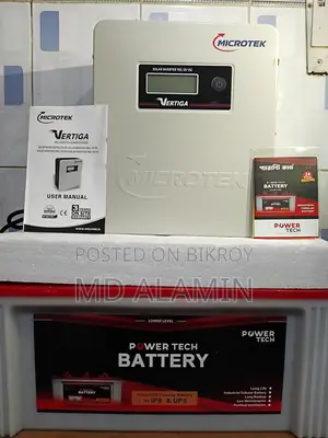 Maicrotek750va Ips & Powertec 150ah Industrial Battery