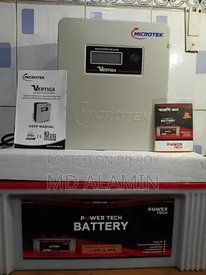 Maicrotek750va Ips & Powertec 150ah Industrial Battery