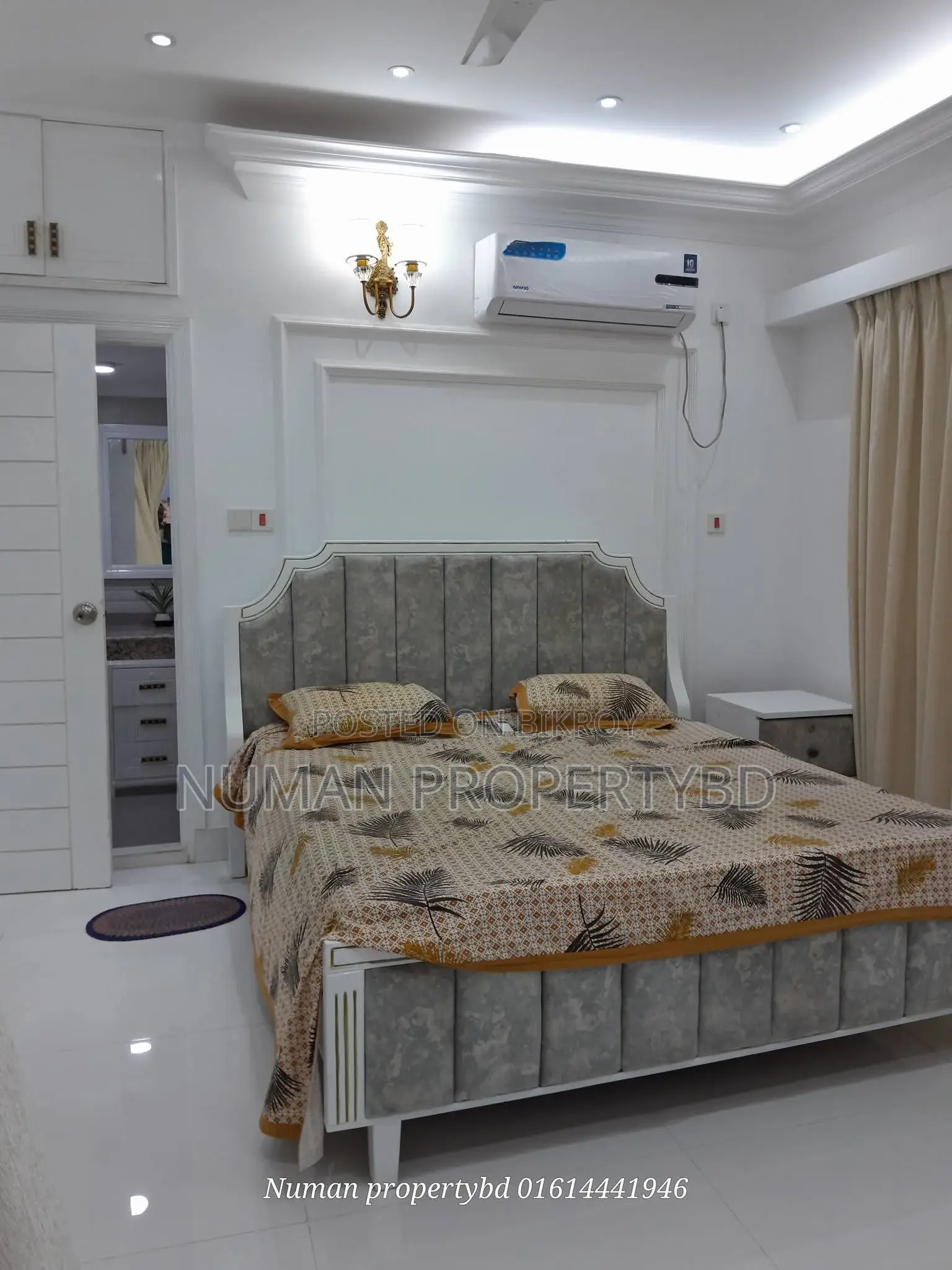 Full furnished flat for rent, new luxury
