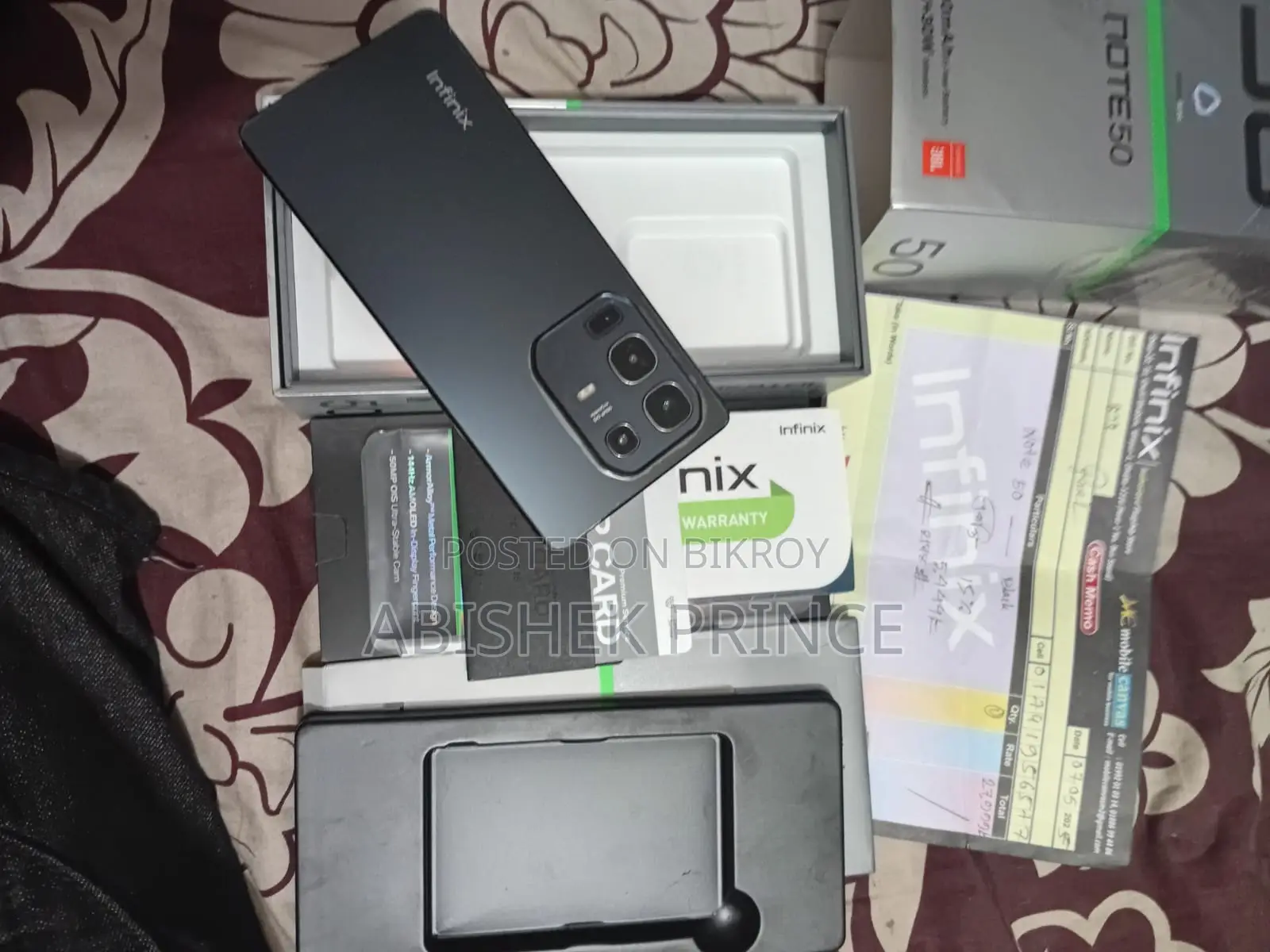 Infinix Note 50 . (Used)