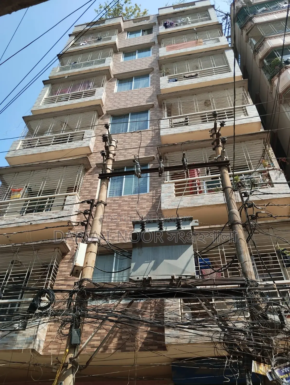 House for sale in Dakshinkhan on 3.25 Katha land with lift facility and 2 lakh monthly income