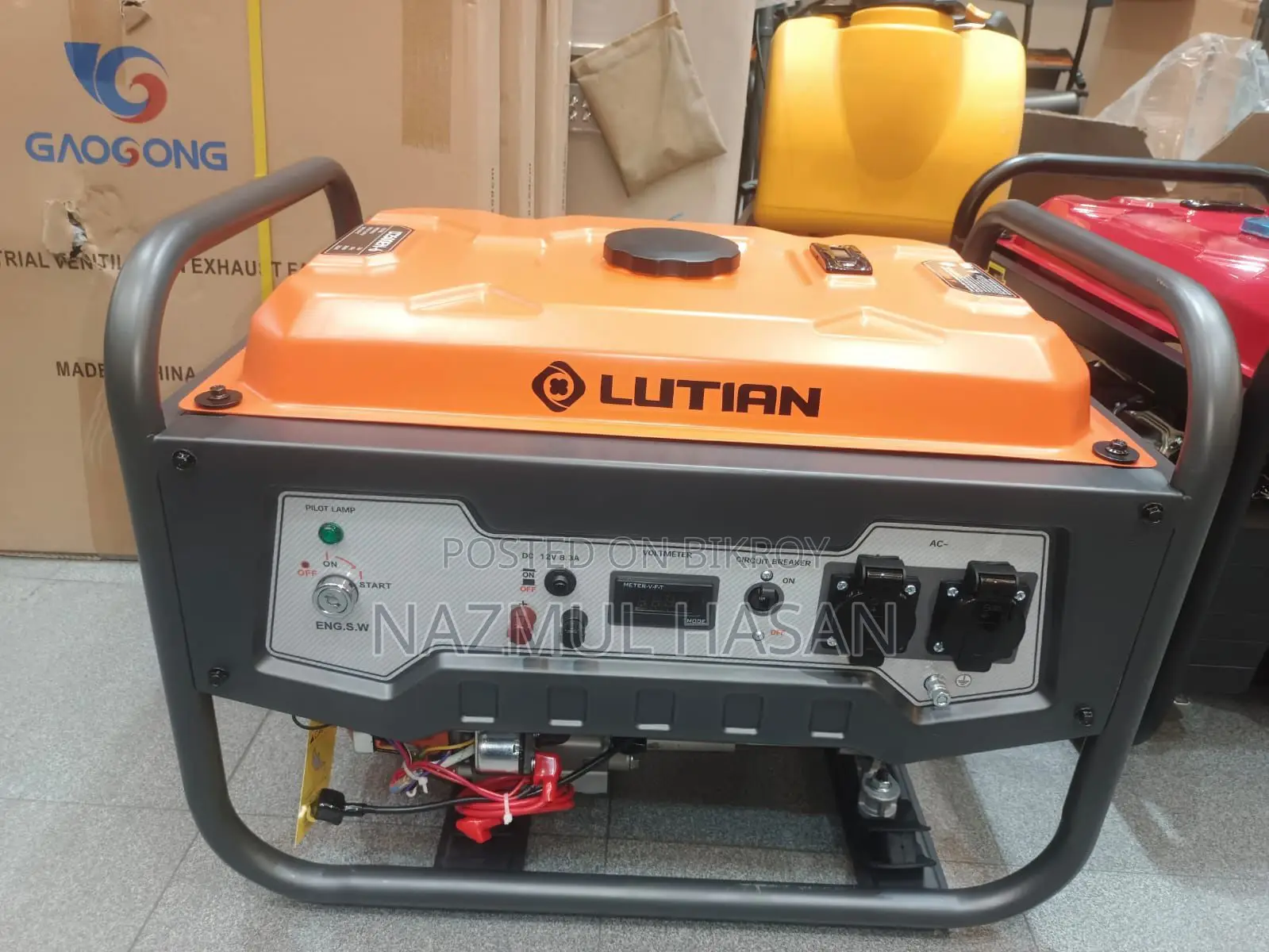 Petrol Generator 2.7kw 15ltr Ec3500a Manual Start - Tiger