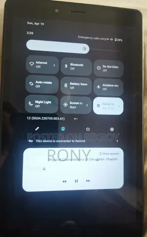 Samsung Galaxy Tab a 8 Inch 2019 Android 12
