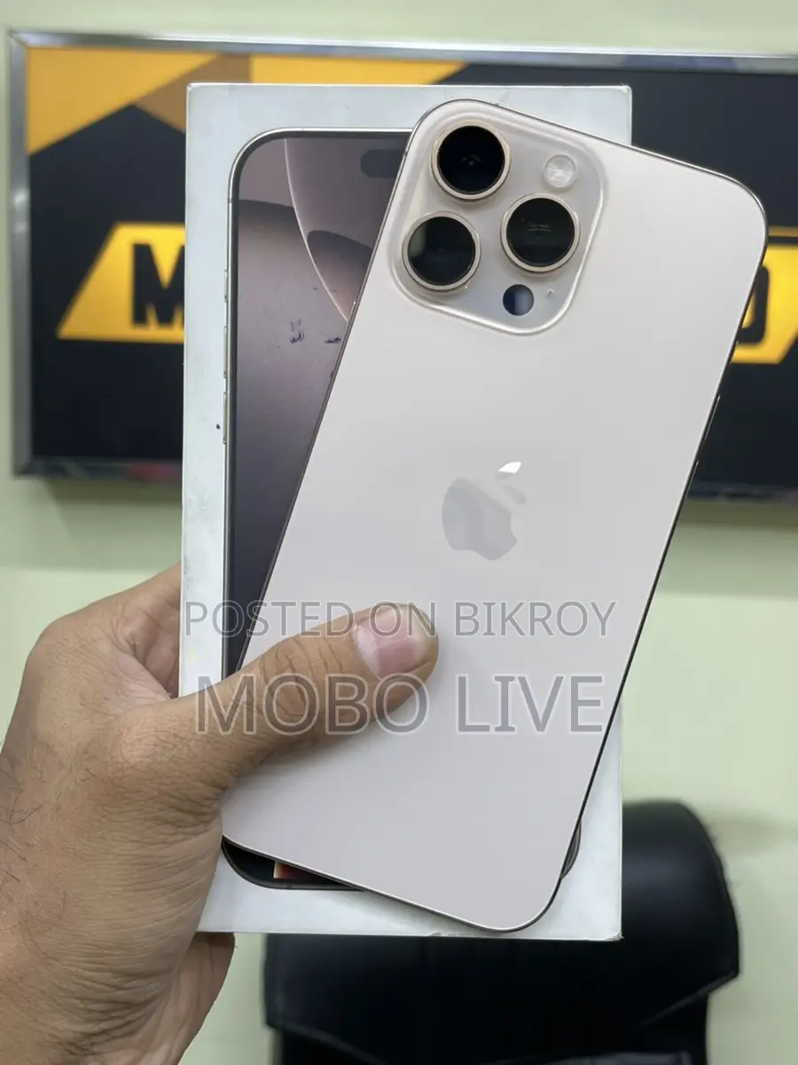 Apple iPhone 16 Pro Max 256GB✅Boxed Bh100% (Used)