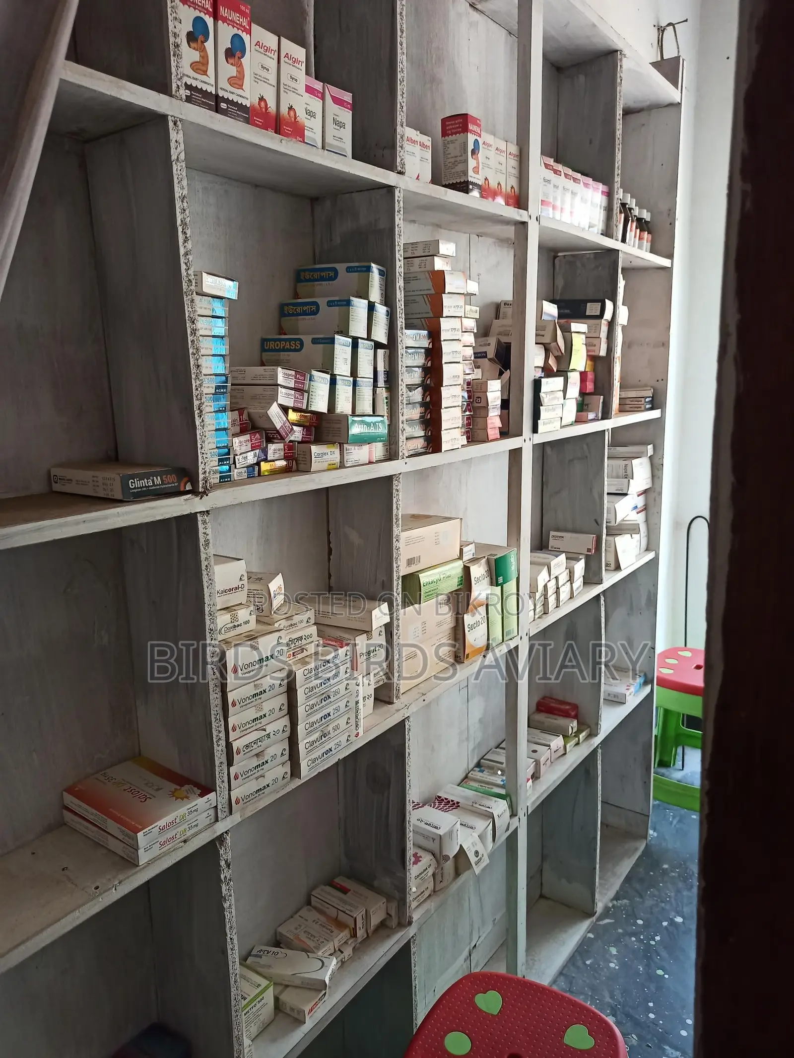 Shop Shelves, Tables, and Counter Furniture
