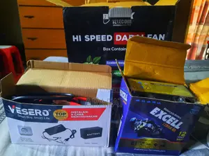 Fan, Battery, and Charger
