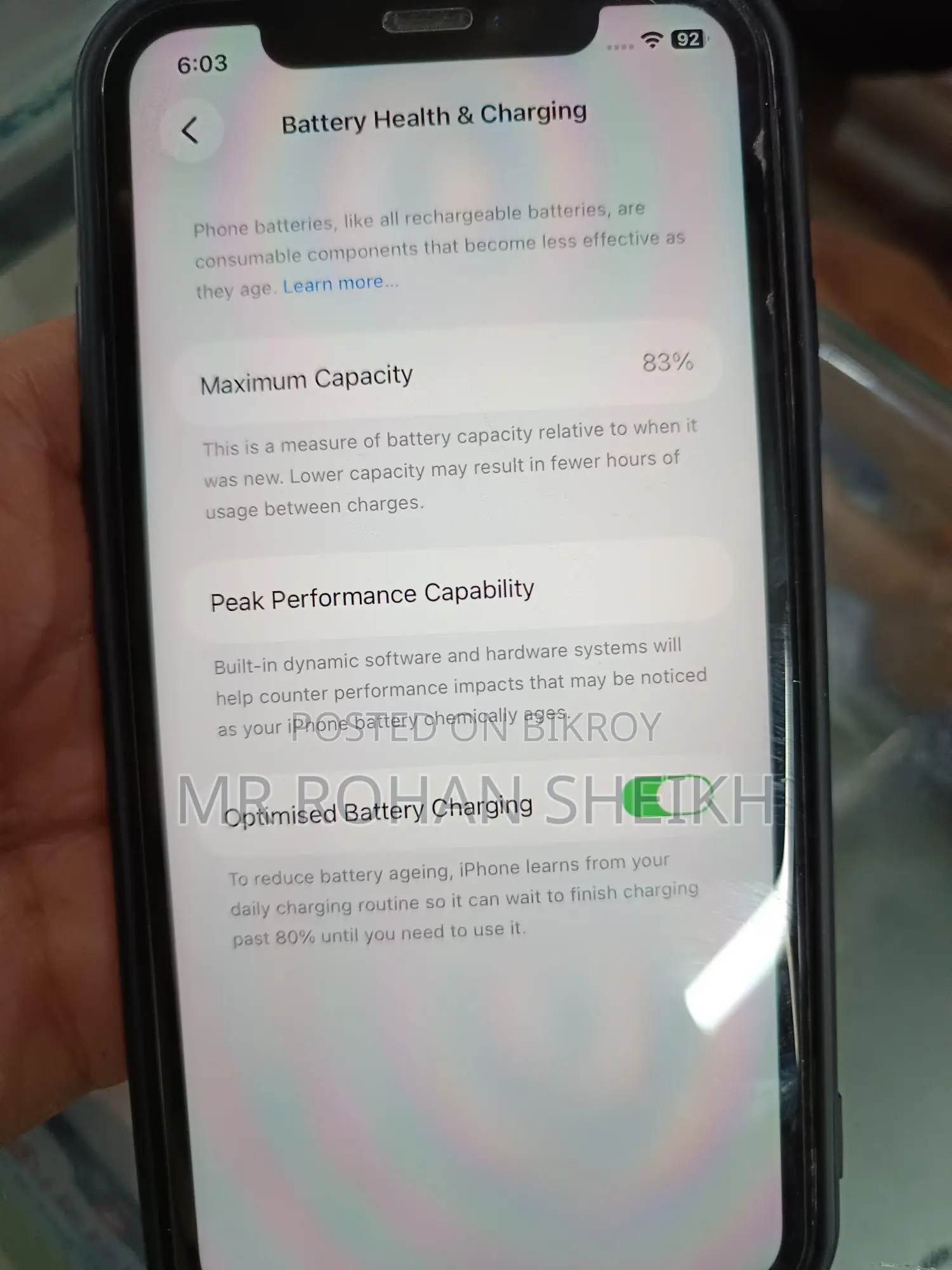 Apple iPhone 11 . (Used)