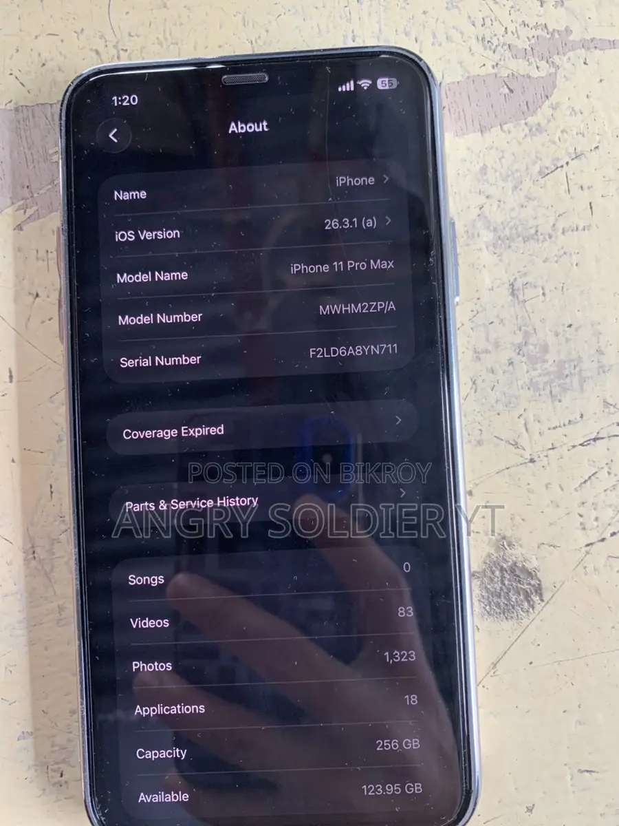 Apple iPhone 11 Pro Max (Used)
