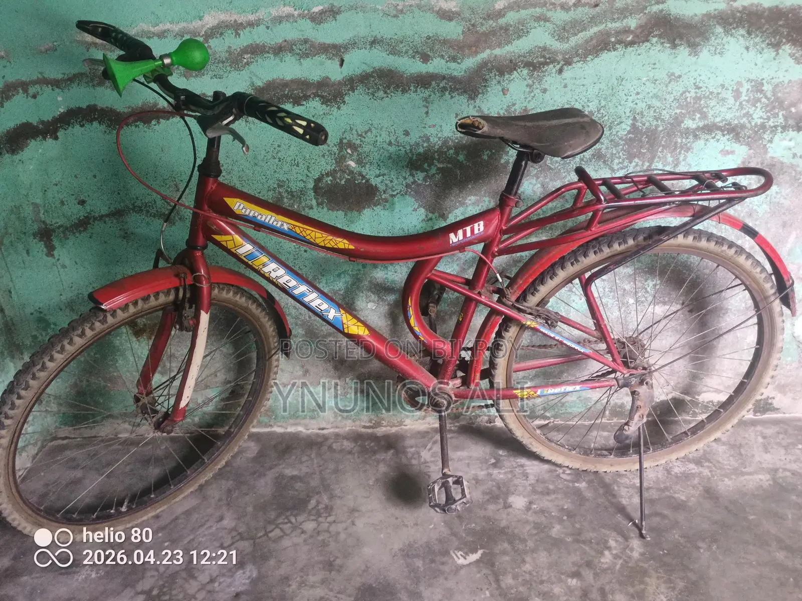 This bicycle is for sale