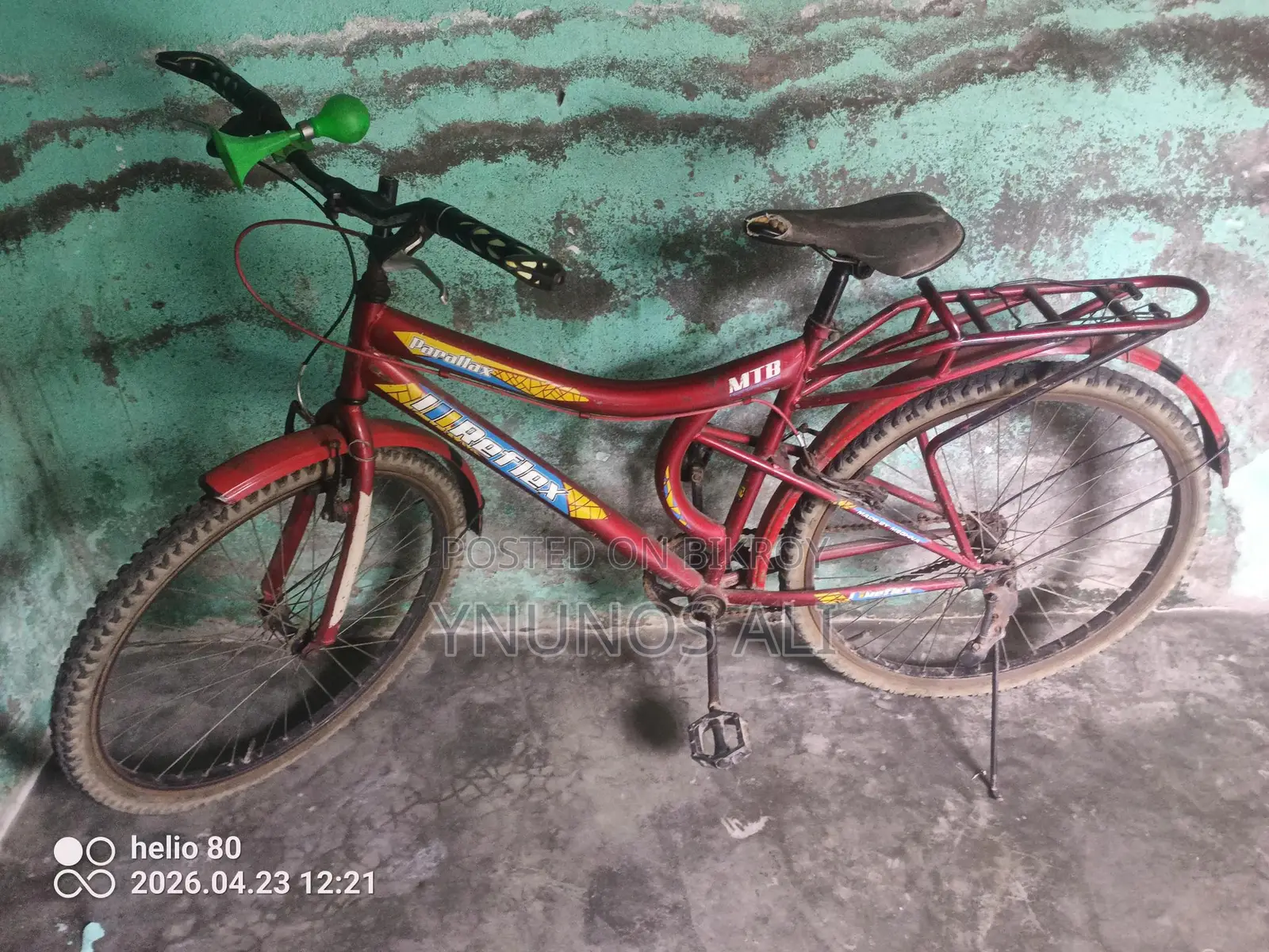 This bicycle is for sale