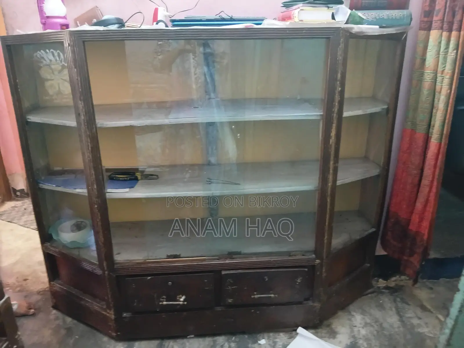 Teak Wood Showcase for Sale