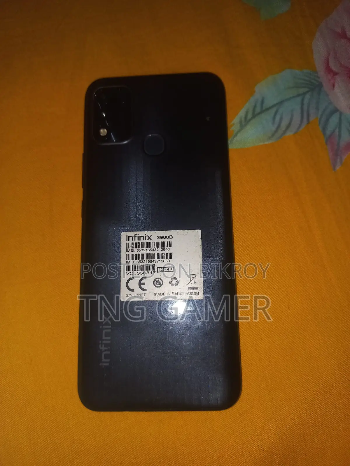 Infinix Hot 12 Play 128 GB Black