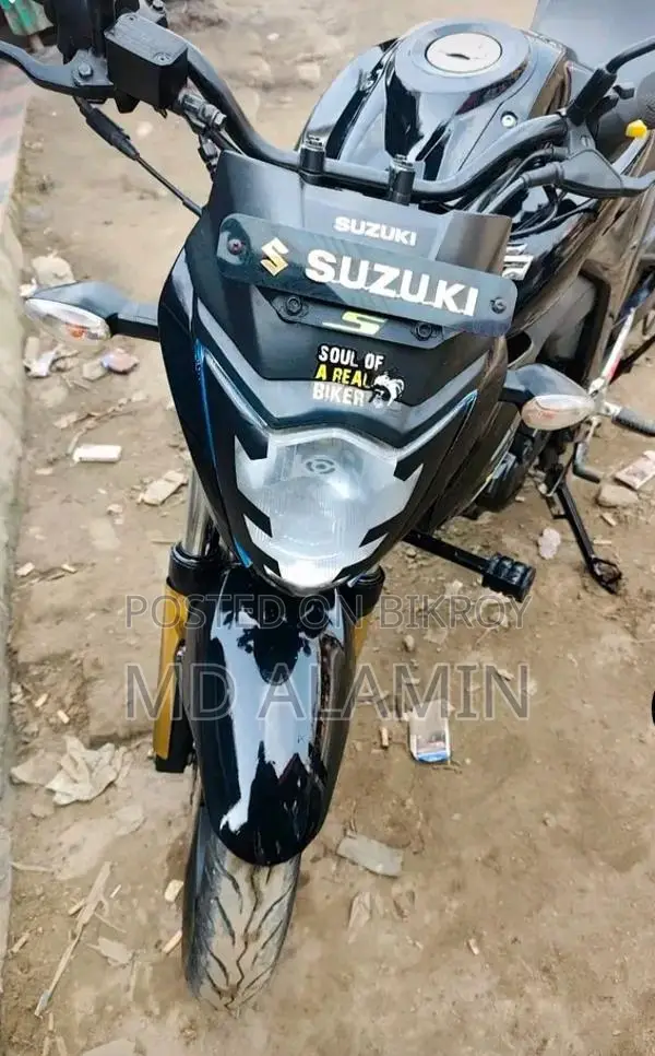 Suzuki Gixxer Monotone 2022 Black