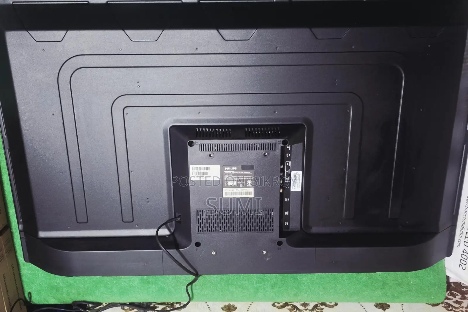 Philips 40" tv + Google box (voice) সাথে ছয় মাসের ওয়ারেন্টি