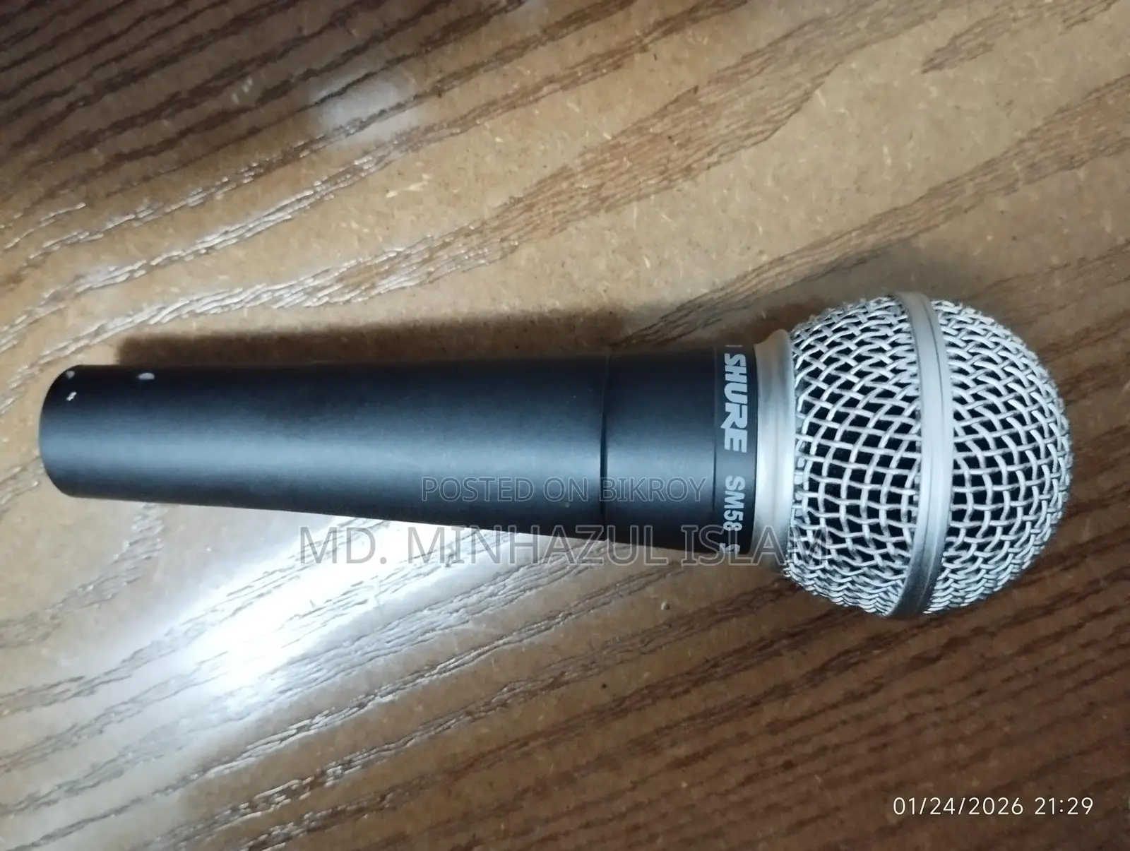 Shure SM58 Dynamic Vocal Microphone – Brand New