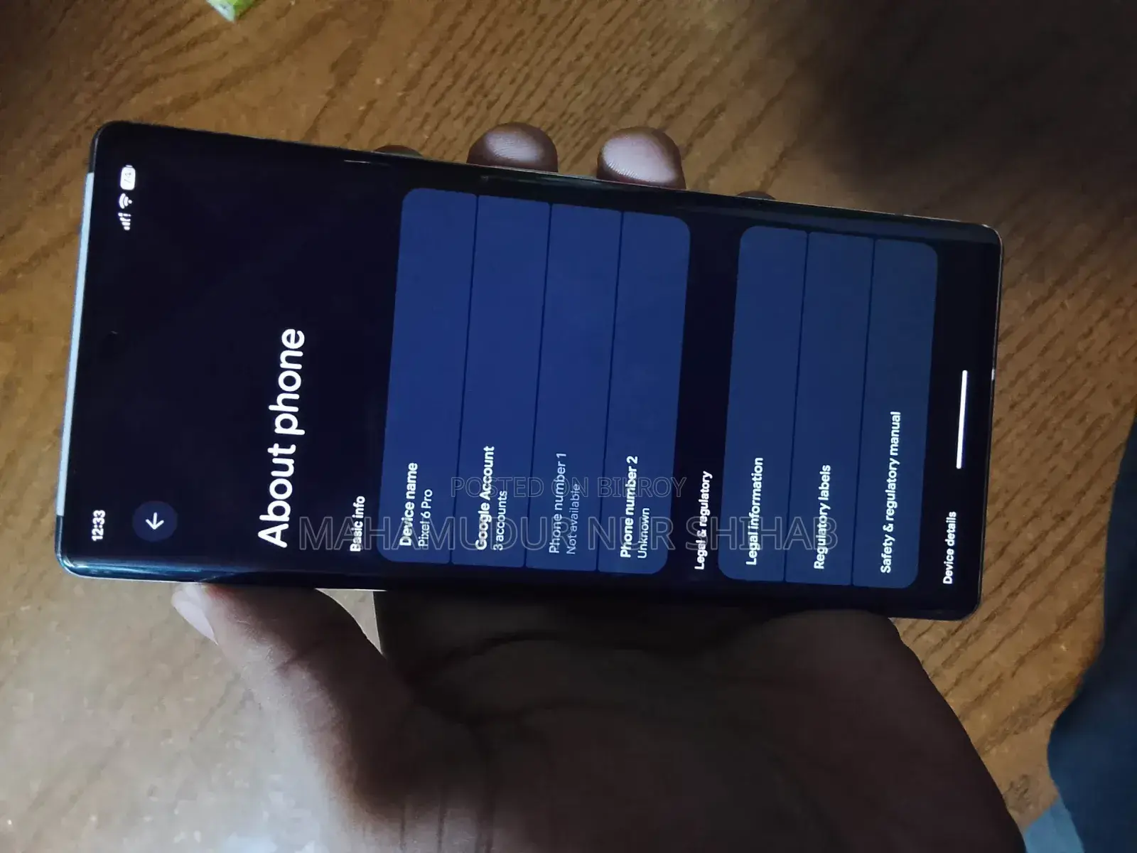 Google Pixel 6 Pro 128 GB White