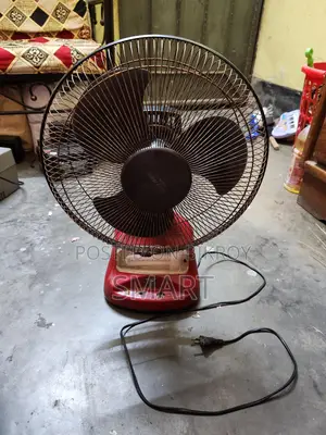 AC/DC Charger Fan, Old but Provides Good Airflow