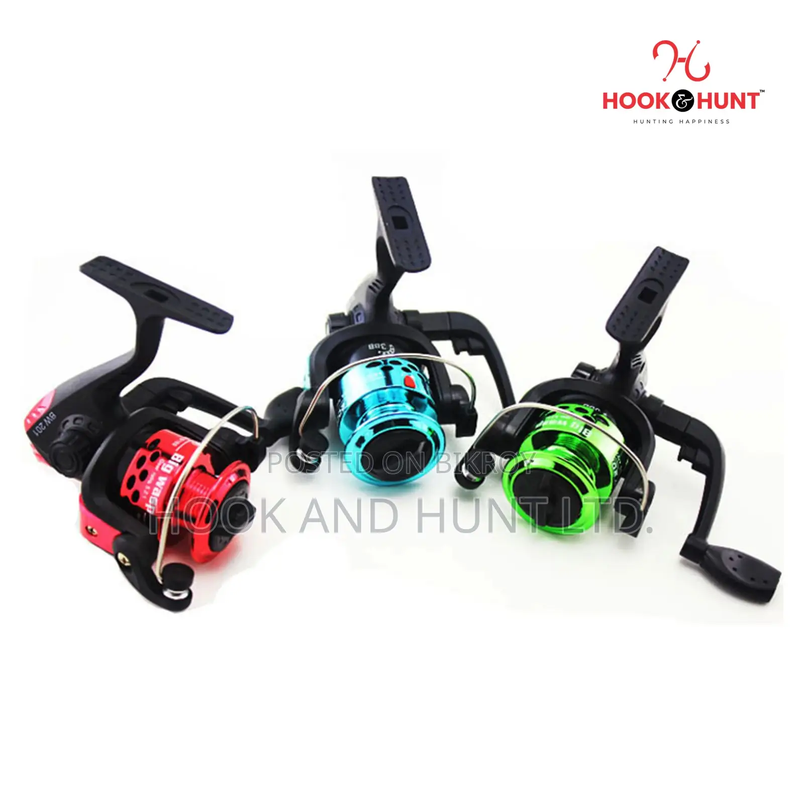 Mini Ice Fishing Reel 50m Lightweight Nylon Spinning