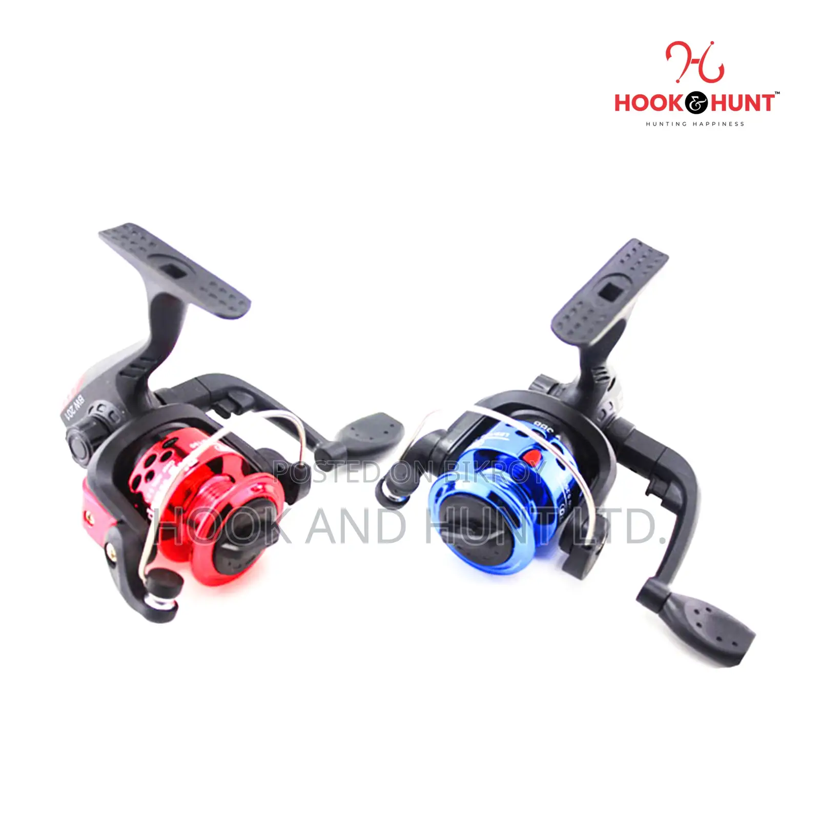 Mini Ice Fishing Reel 50m Lightweight Nylon Spinning