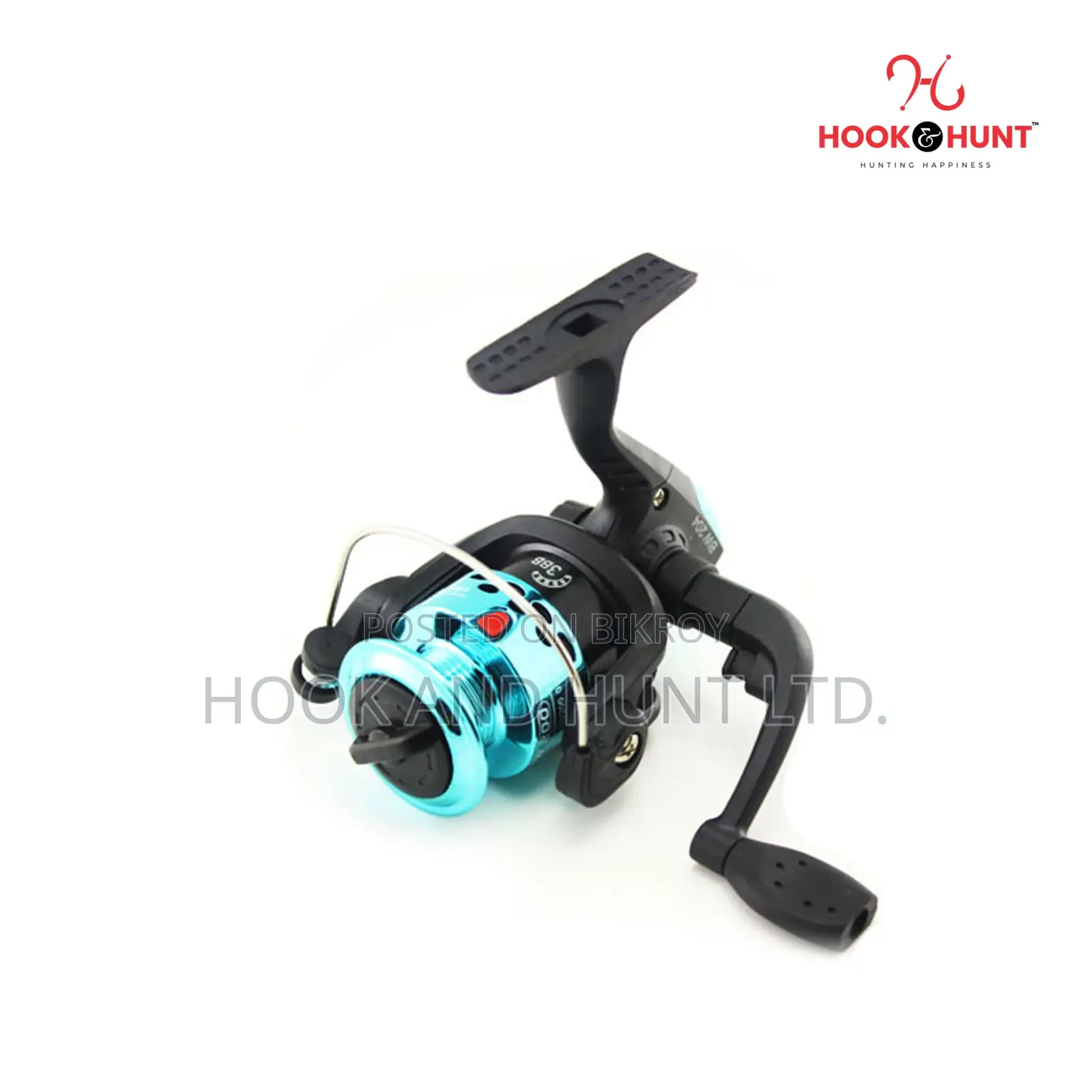 Mini Ice Fishing Reel 50m Lightweight Nylon Spinning