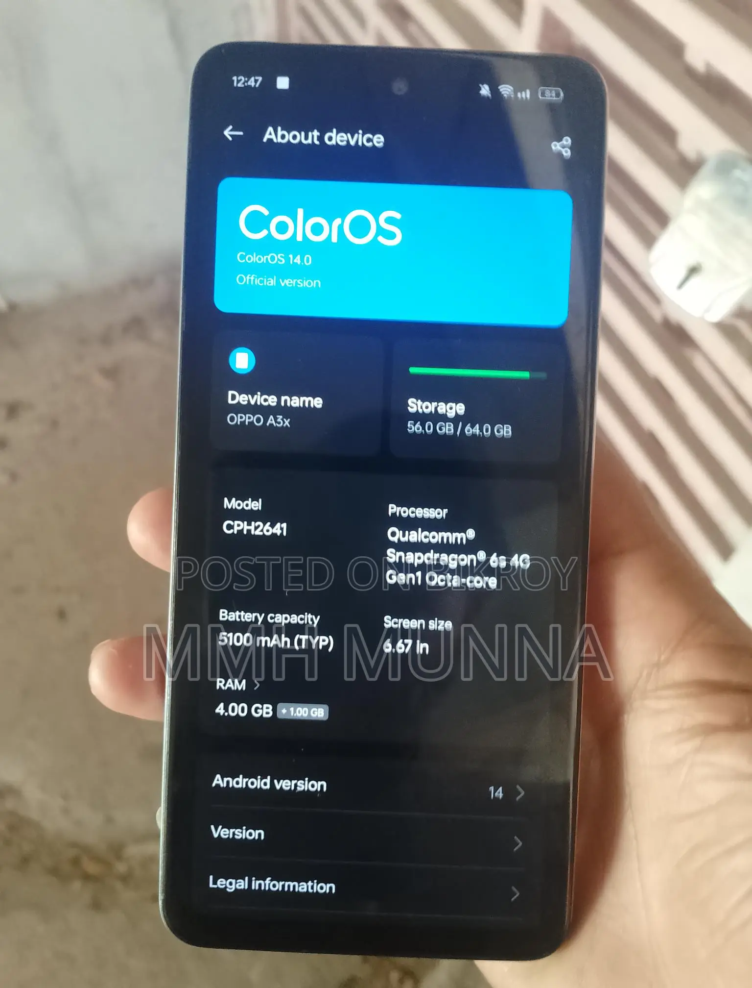 OPPO A3x (Used)