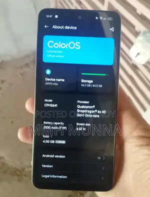 OPPO A3x (Used)