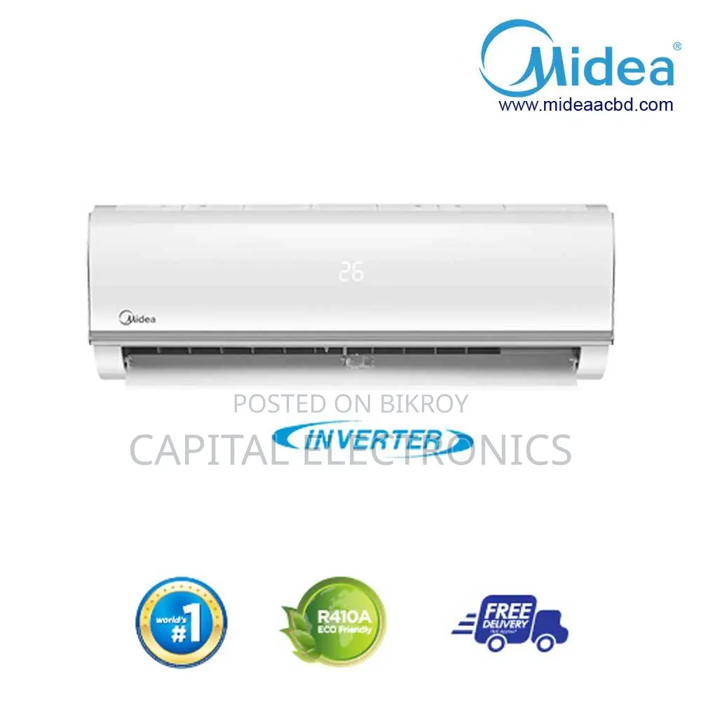 Midea 1.5 Ton inverter split ac 180 sqft