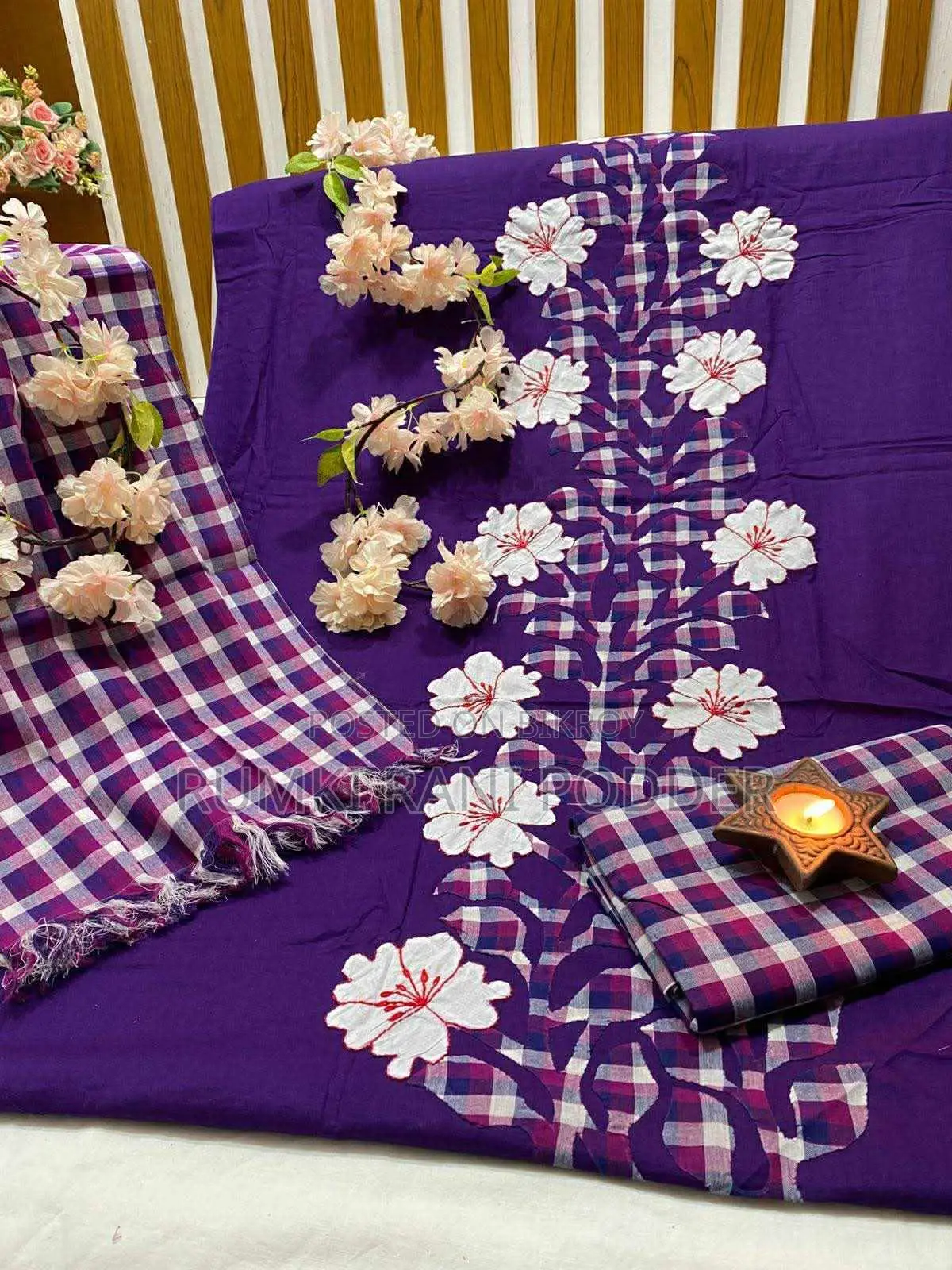 Cutwork Three-Piece Set