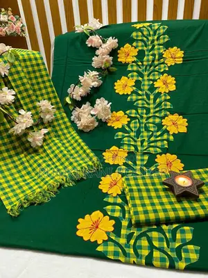Cutwork Three-Piece Set