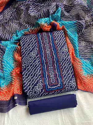 Jaipuri Print Three-Piece