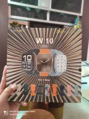 W10 Smart Watch With 10 Straps