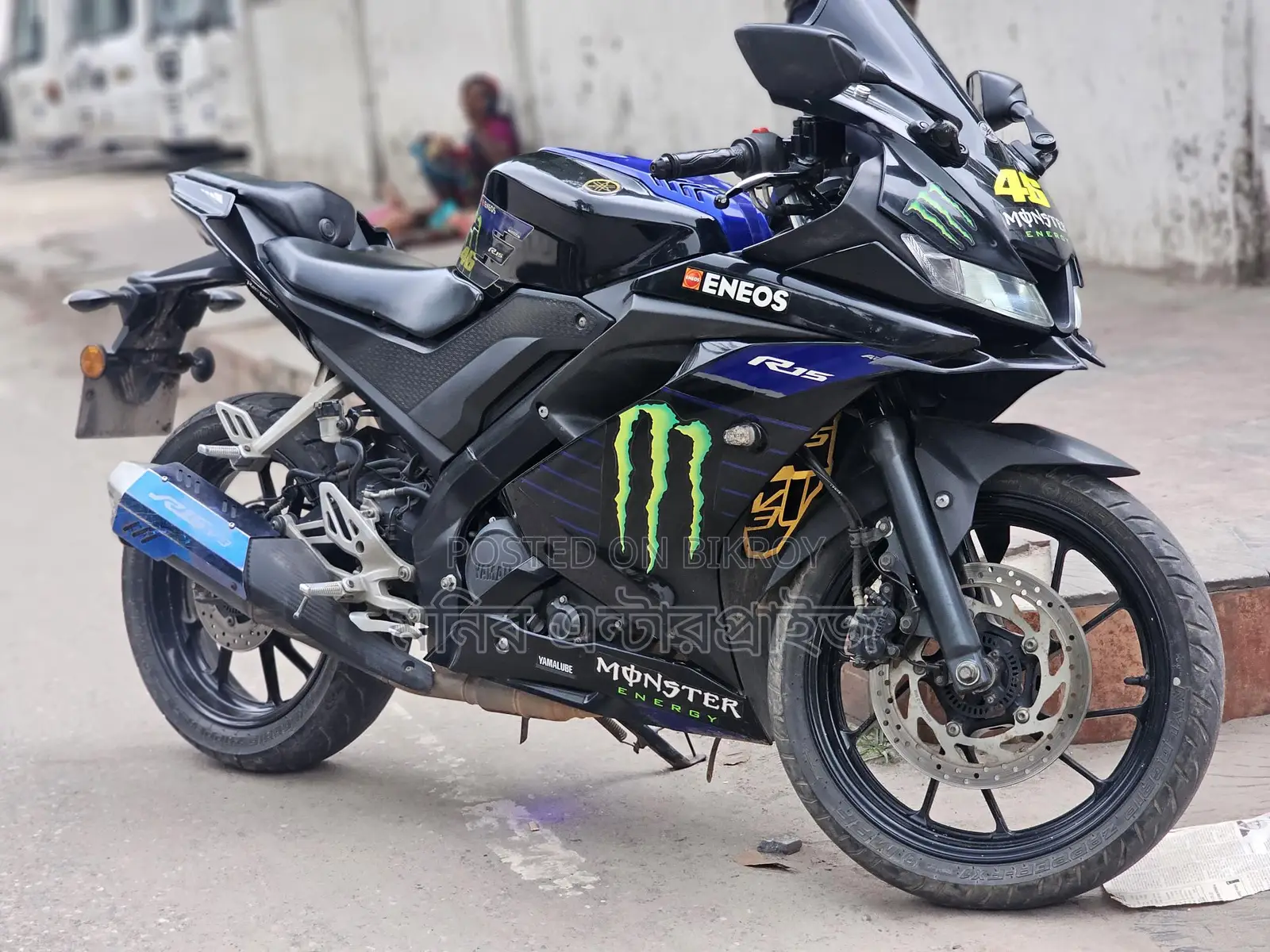 Yamaha R15 v3 indian monster 2021