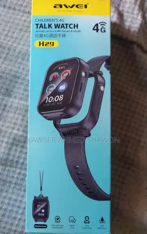Awei H29 বাচ্চাদের স্মার্ট ওয়াচ 4G + GPS