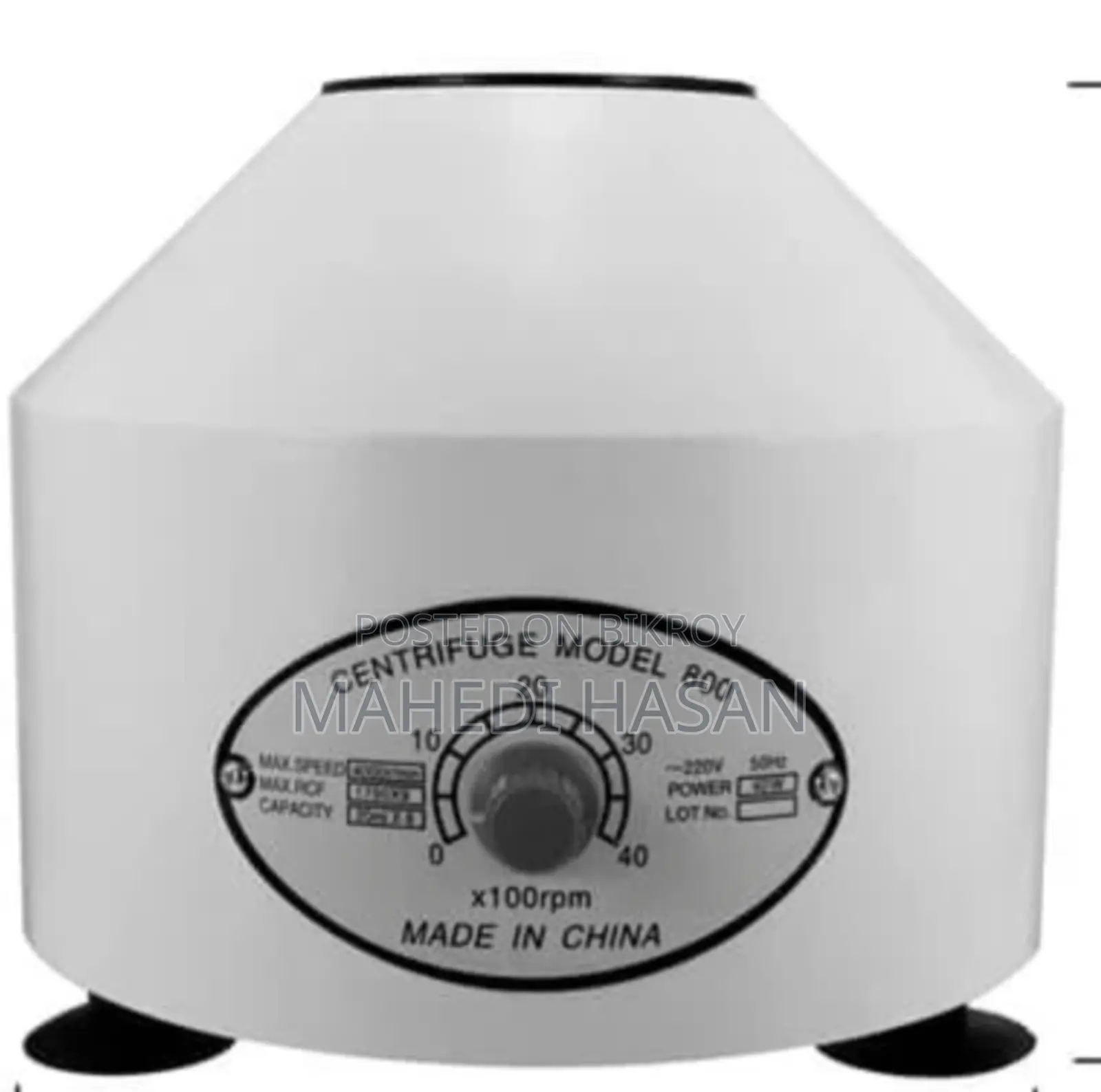 Centrifuge Machine, Model: 800 China