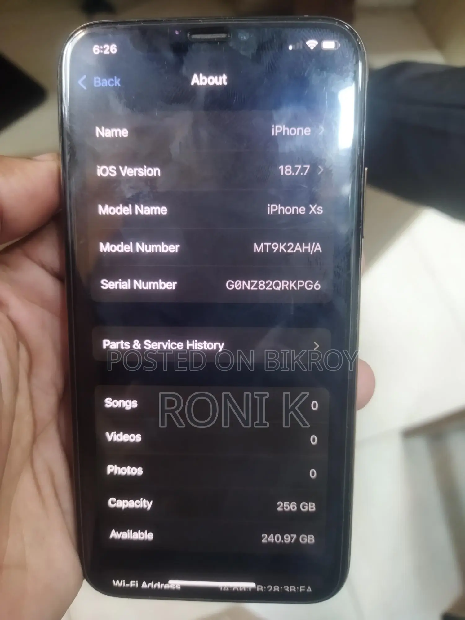 Apple iPhone XS (Used)