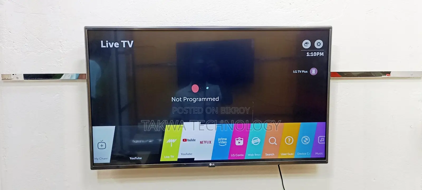 LG-43" Inch Smart Voice Control Dolby Audio Sound