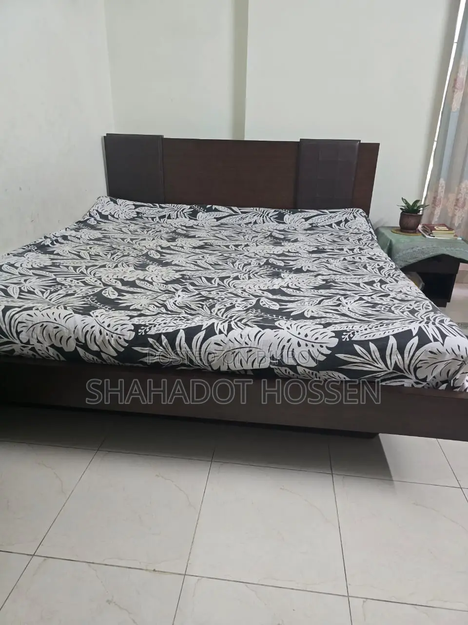 খাট ৭ ফিট বাই ৬ফিট