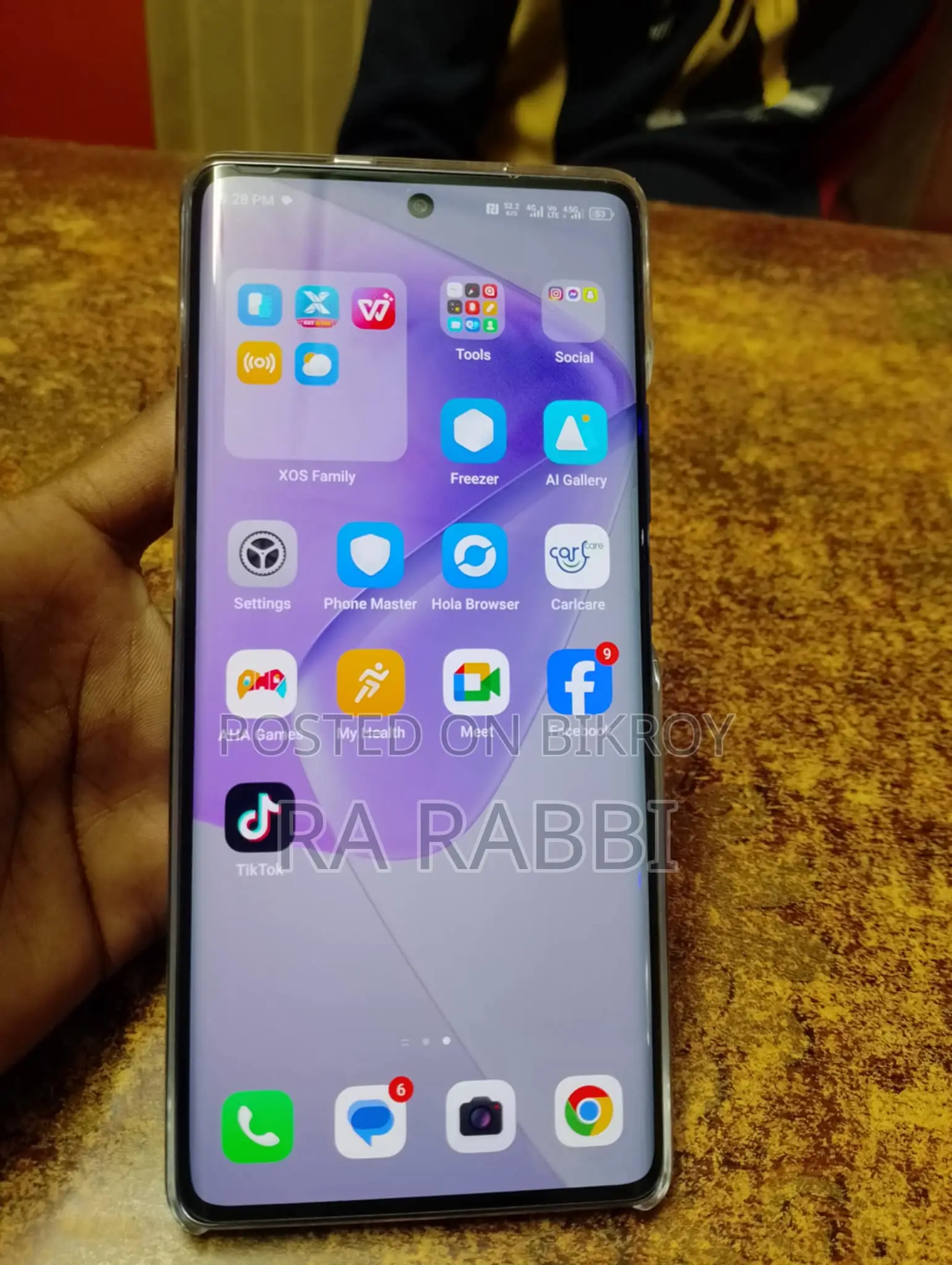 Infinix Hot 50 Pro+ 4G 256 GB Purple