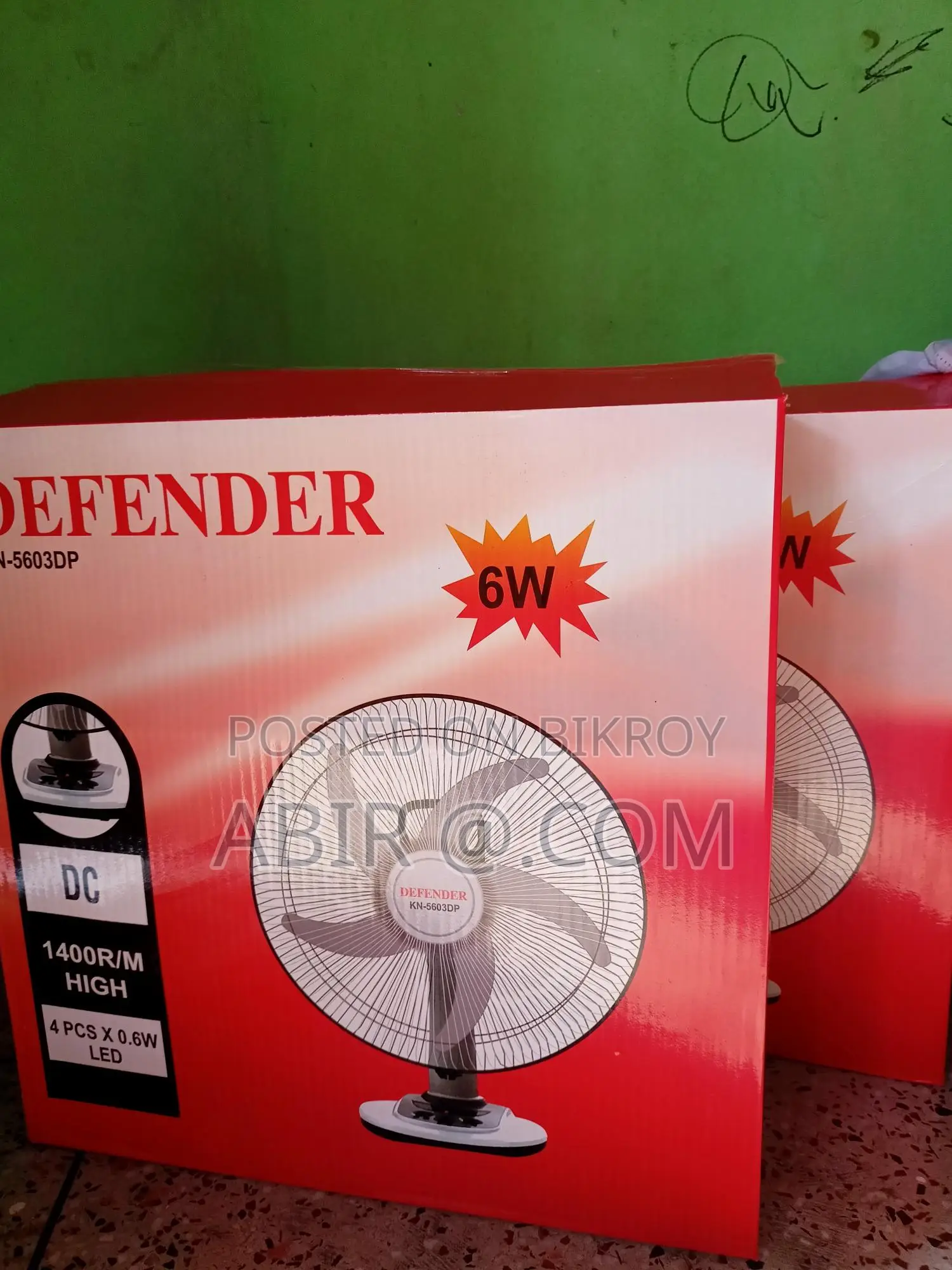 Two new solar fans for sale.