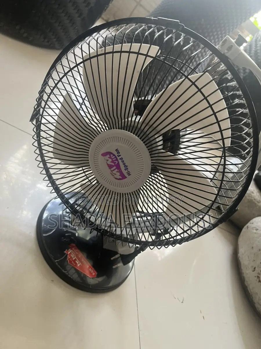 table fan