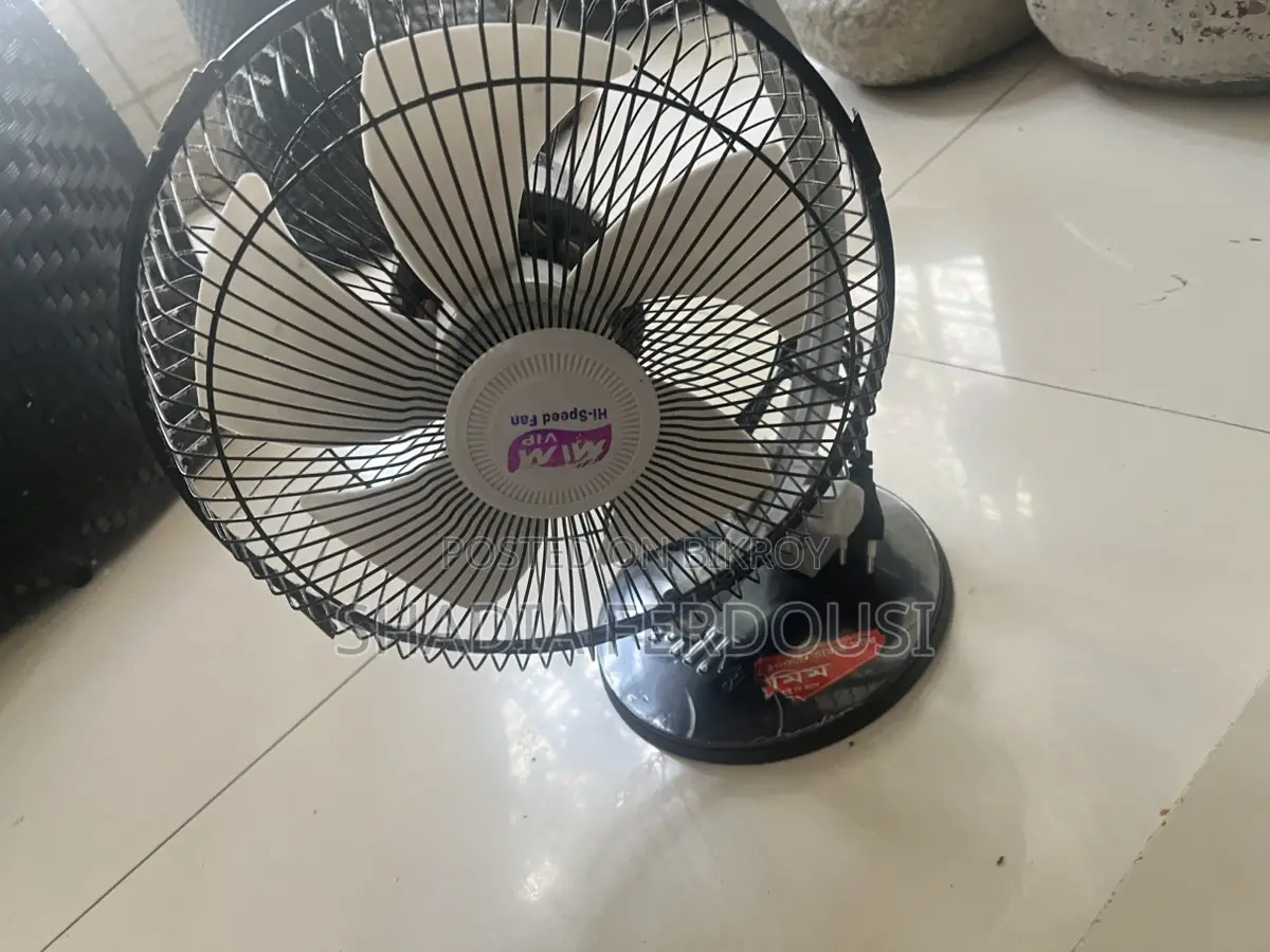 table fan
