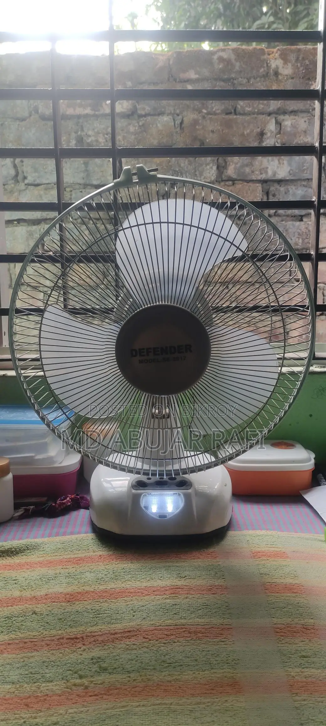 চার্জার ফ্যান(ফুল ফ্রেশ কন্ডিশন)