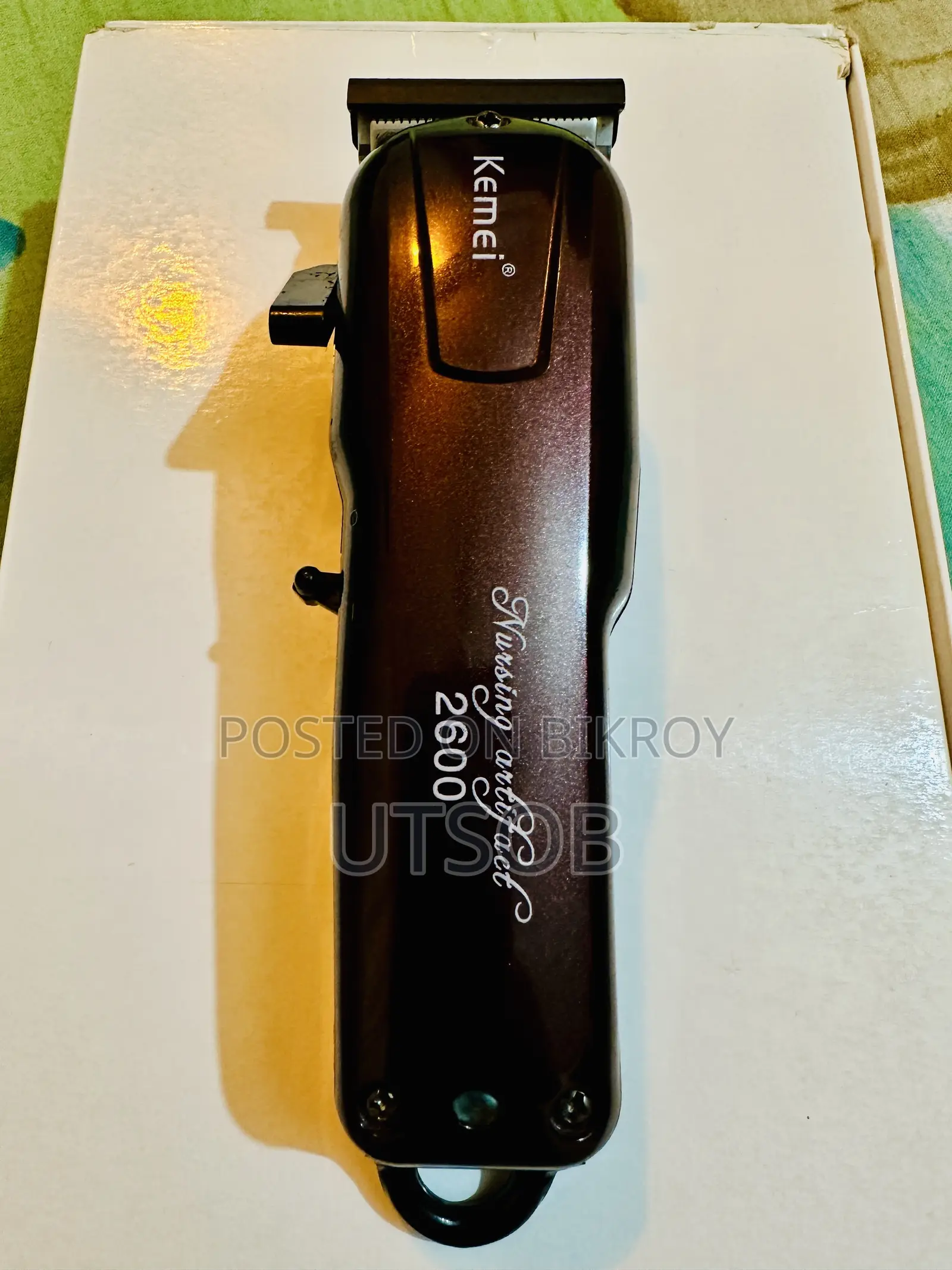 Kemei Professional Cordless Hair Clipper Trimmer