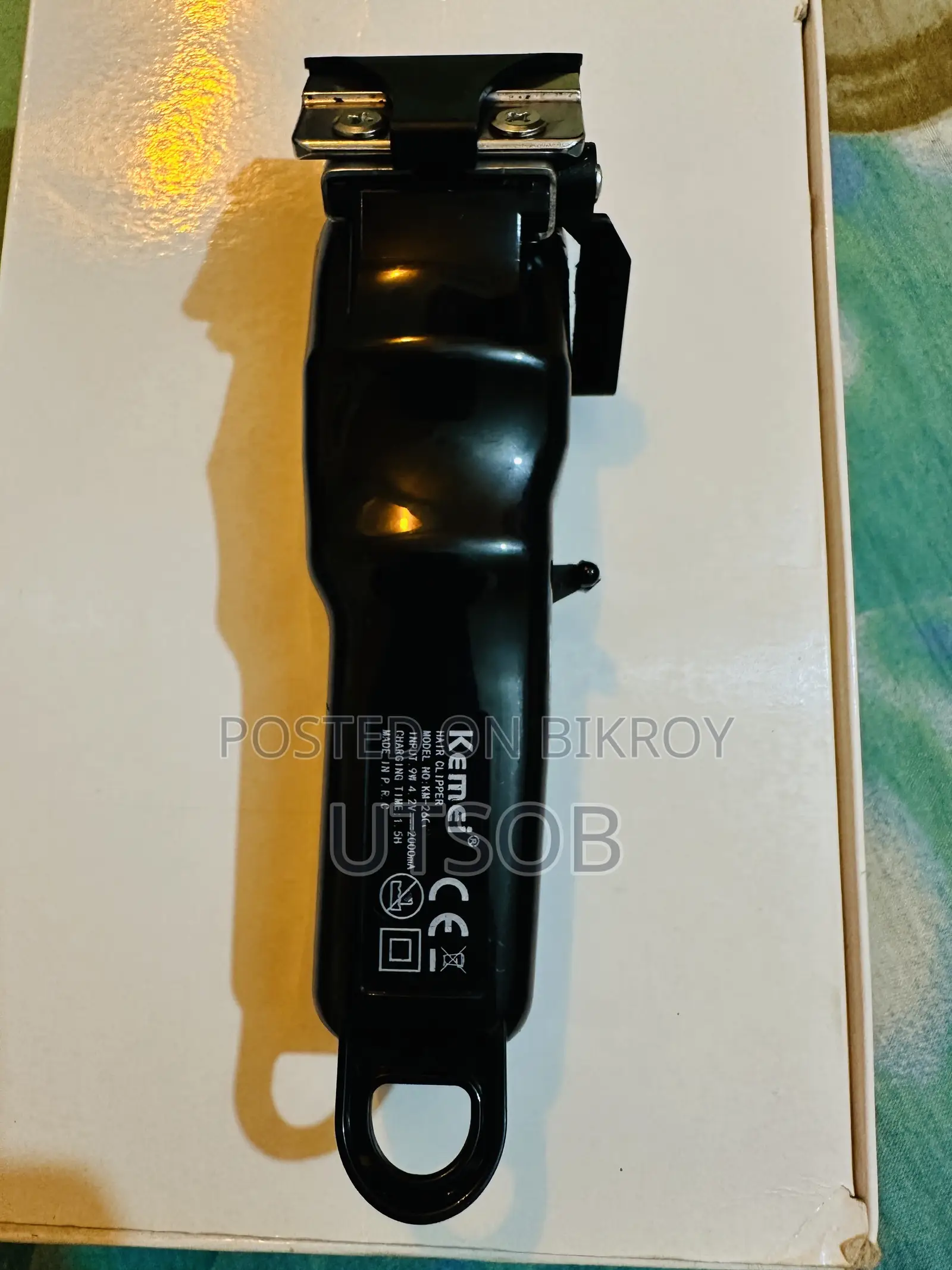 Kemei Professional Cordless Hair Clipper Trimmer