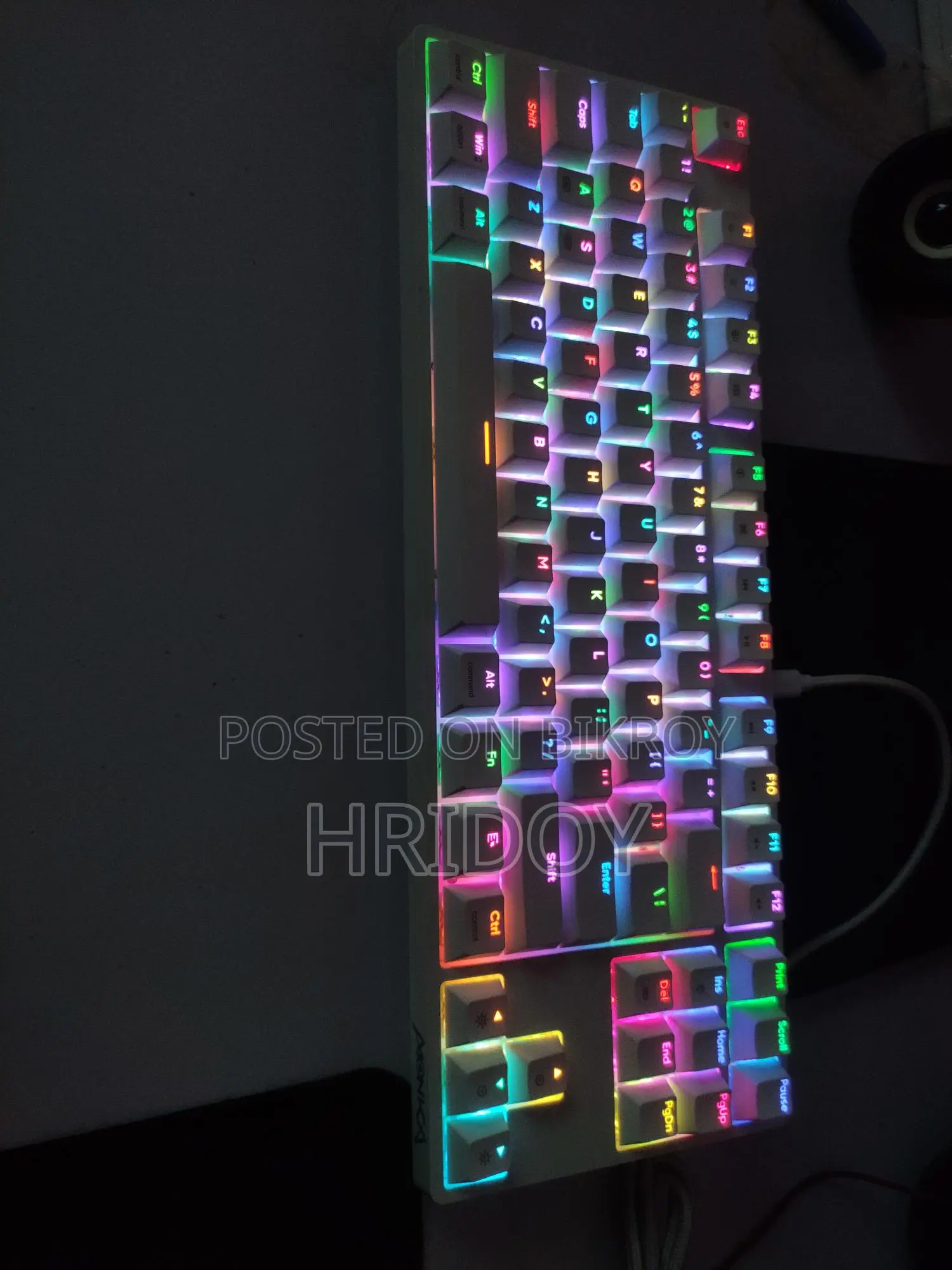 Monka A87 Mechanical Hotswappable Keyboard
