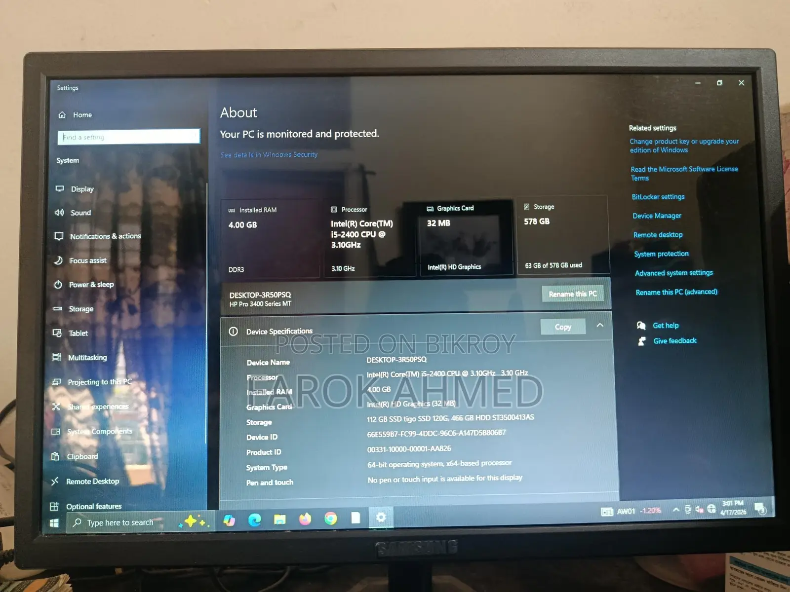 Computer Intel Core I5