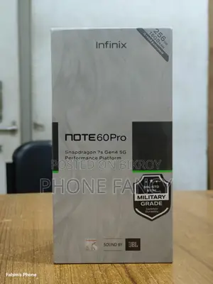 Infinix Note 60 pro(8/256) (Brand New)